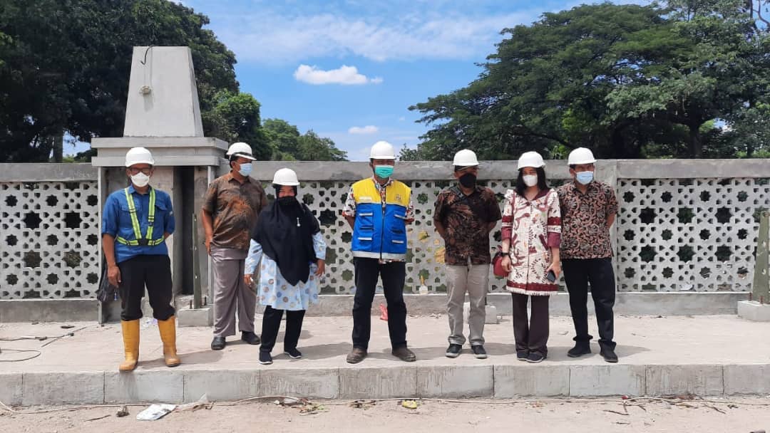 Kunjungan Tim K3 Provinsi Banten pada Kegiatan Pembangunan Jembatan Tanah Tinggi II dan III.
